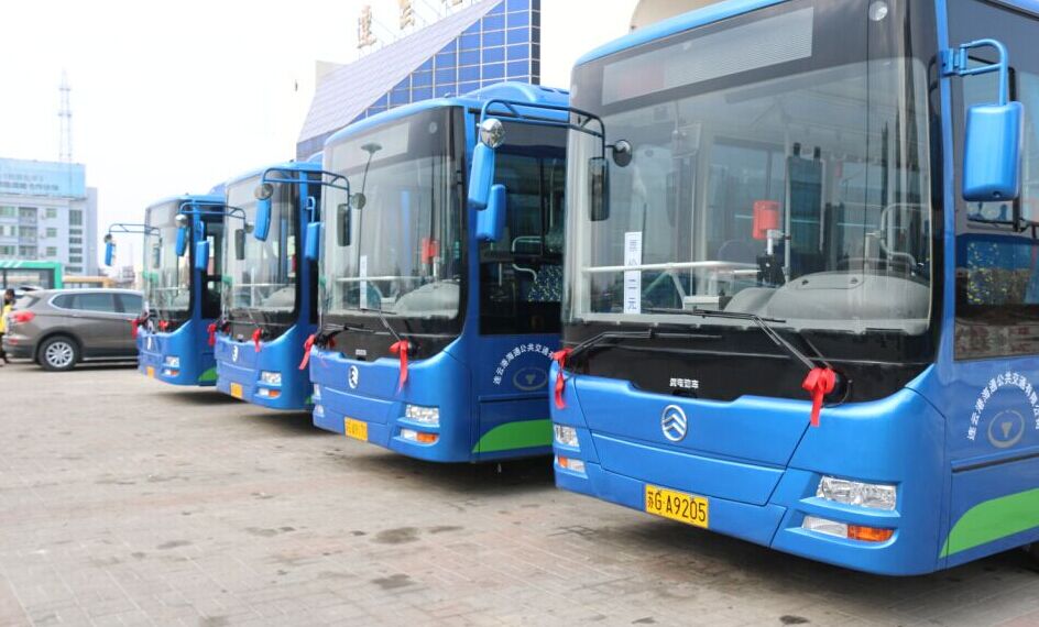 公交5路、8路、10路、23路更新新能源純電動車輛
